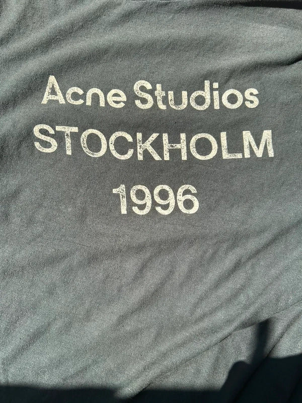 Acne Studios STOCKHOLM Black T-Shirt