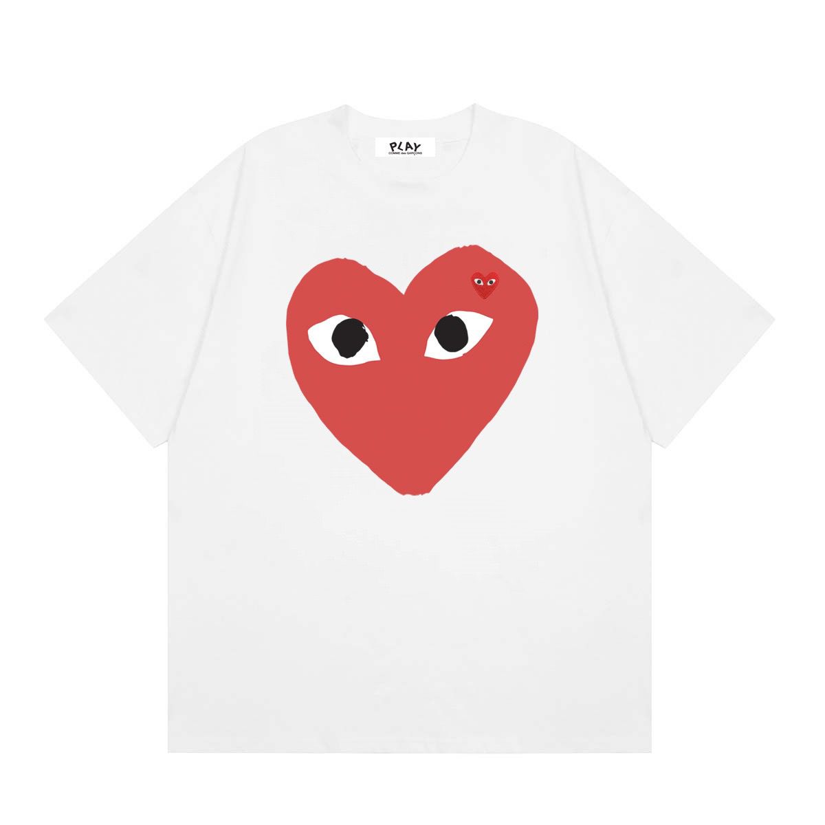 Comme Des Garçons Big Red Heart T-shirt