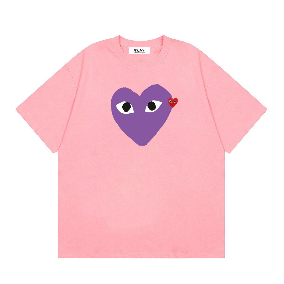 Comme Des Garçons Purple Heart T-shirt