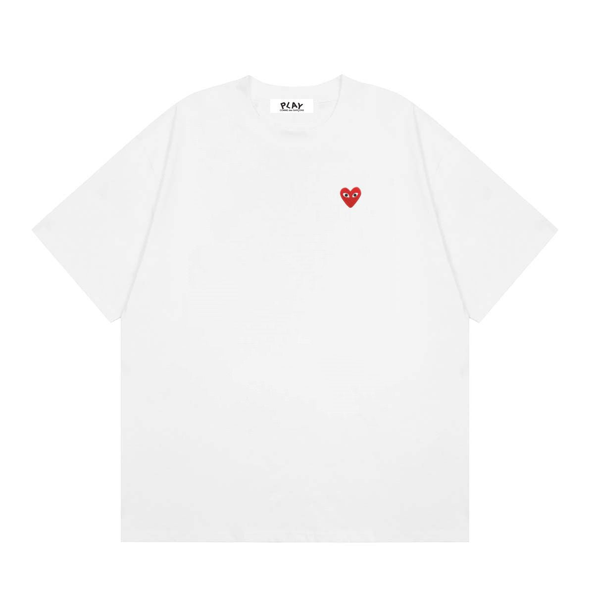 comme des garçons Small Red Heart T-shirt