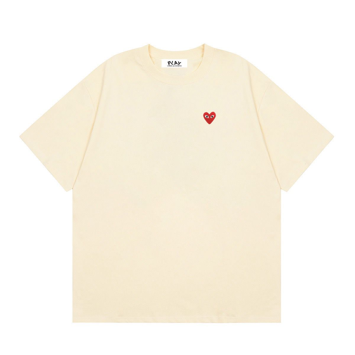 comme des garçons Small Red Heart T-shirt