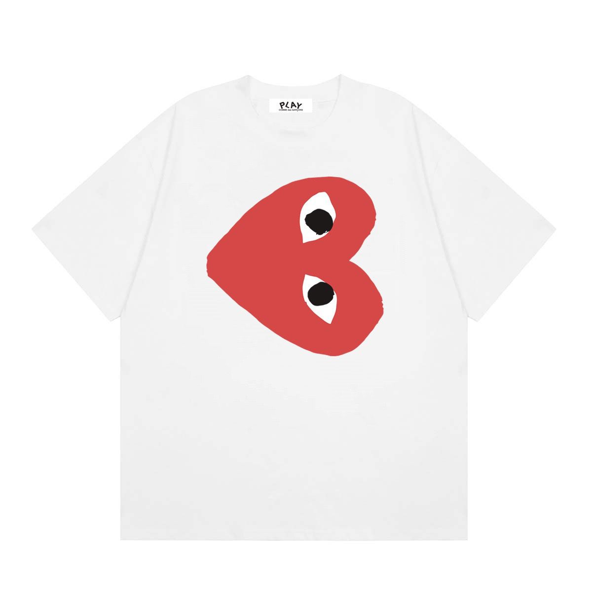 Comme Des Garçons rotated heart T-shirt