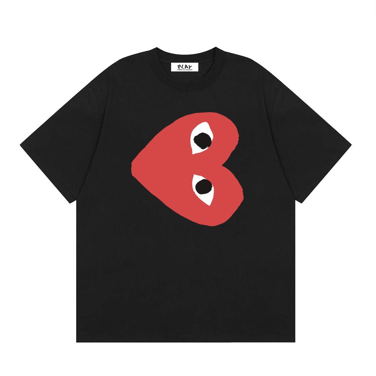 Comme Des Garçons rotated heart T-shirt