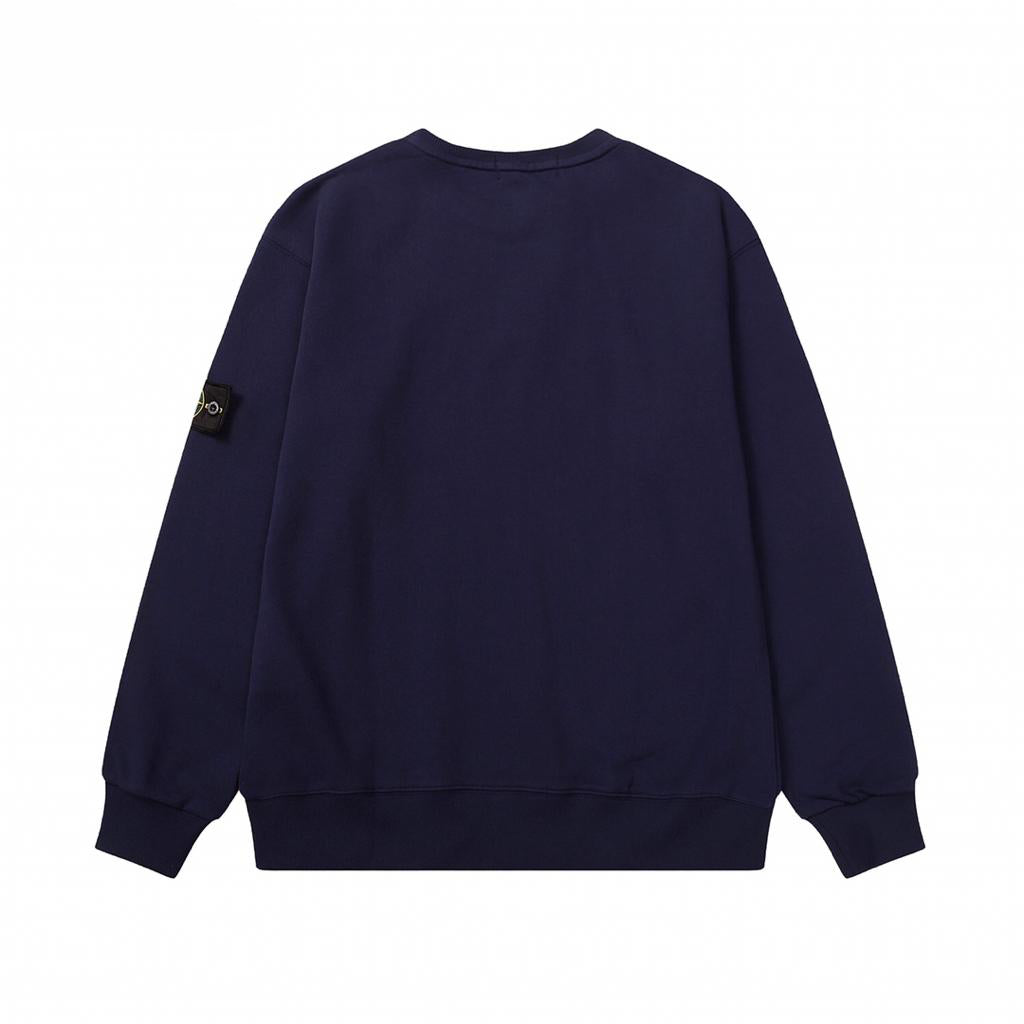 Stone Island Dark Blue Sweater
