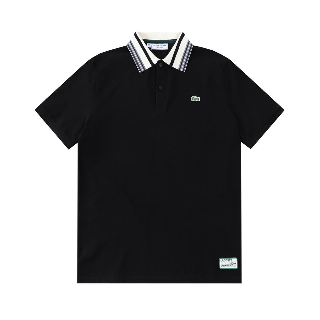Lacoste Made In France Black Polo