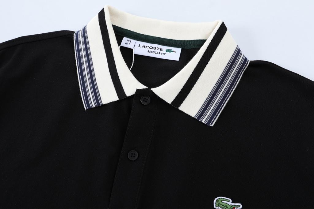 Lacoste Made In France Black Polo