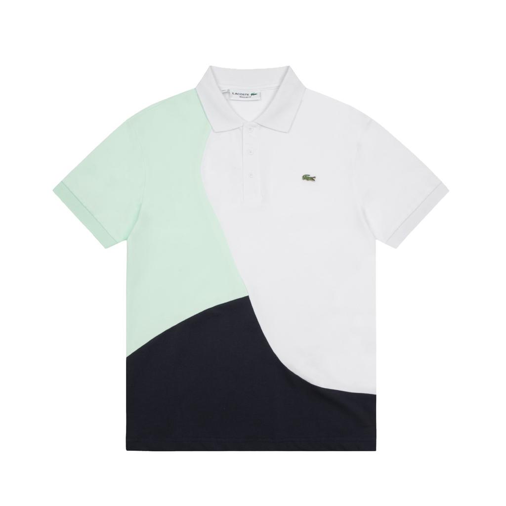 Lacoste Green/Black/White Polo