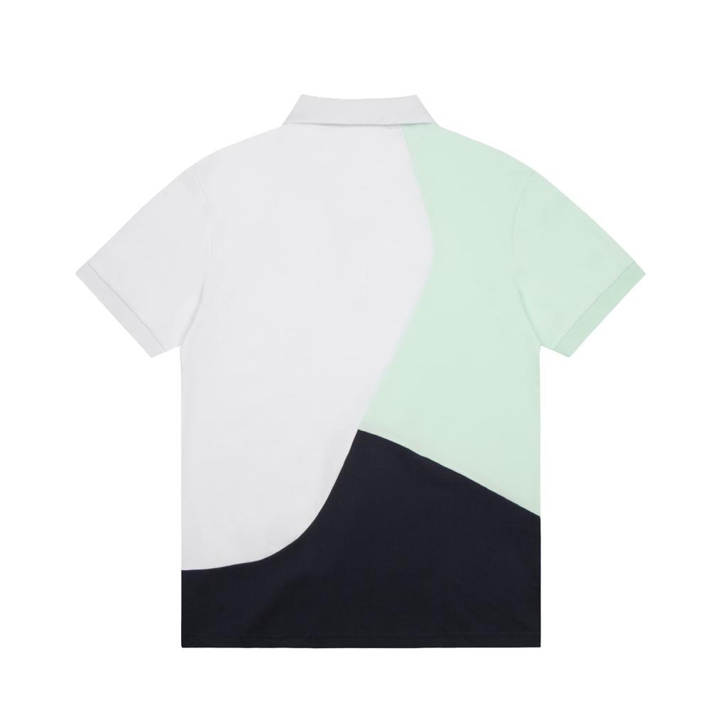 Lacoste Green/Black/White Polo