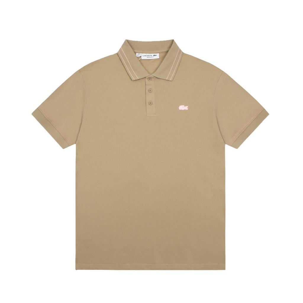 Lacoste Brown/Pink Polo