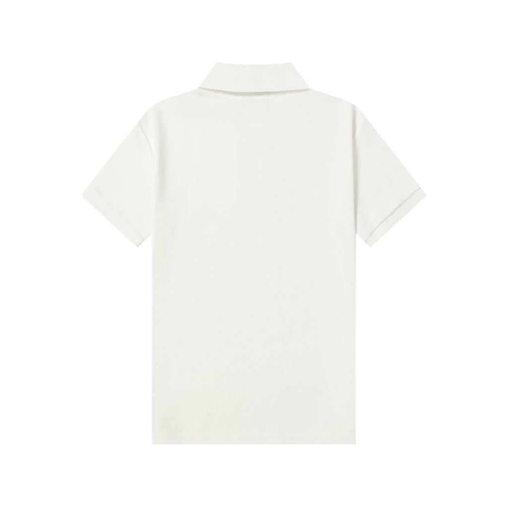 Stone Island White Polo