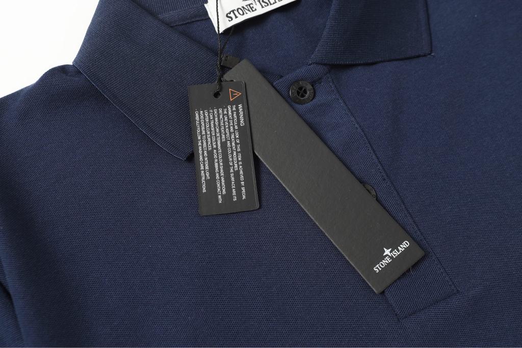 Stone Island Dark Blue Polo