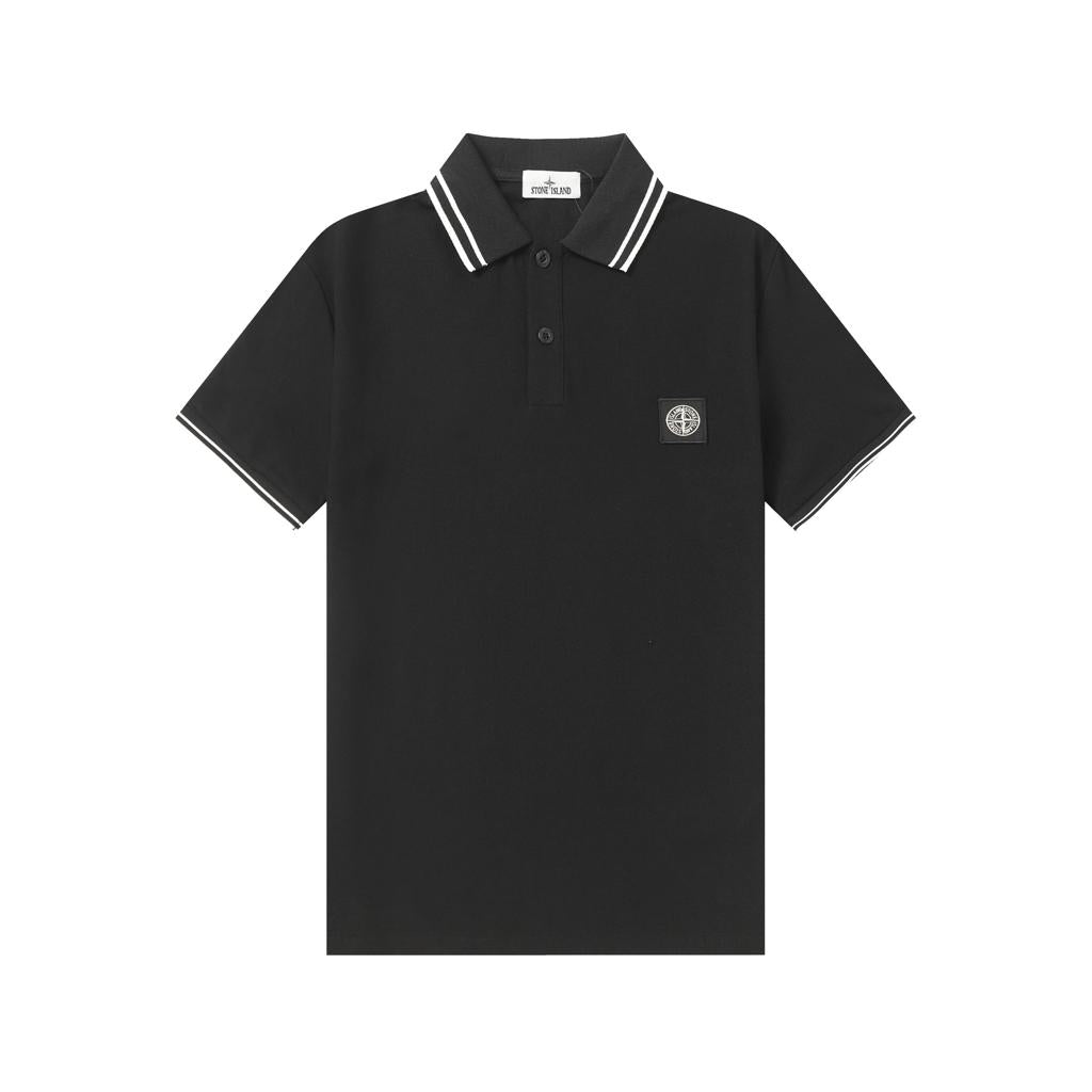 Stone Island Black/White Polo
