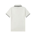 Stone Island White/Black Polo