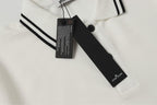 Stone Island White/Black Polo
