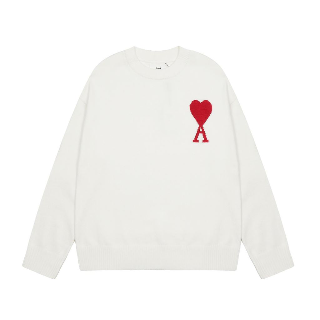 Ami Paris Beige Sweater
