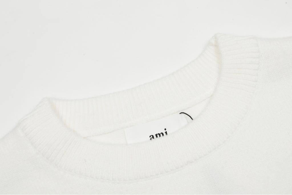 Ami Paris Beige Sweater