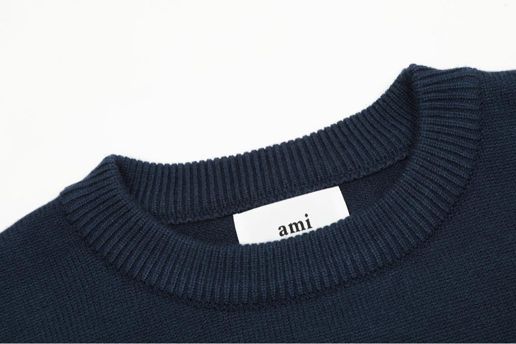 Ami Paris Blue Sweater