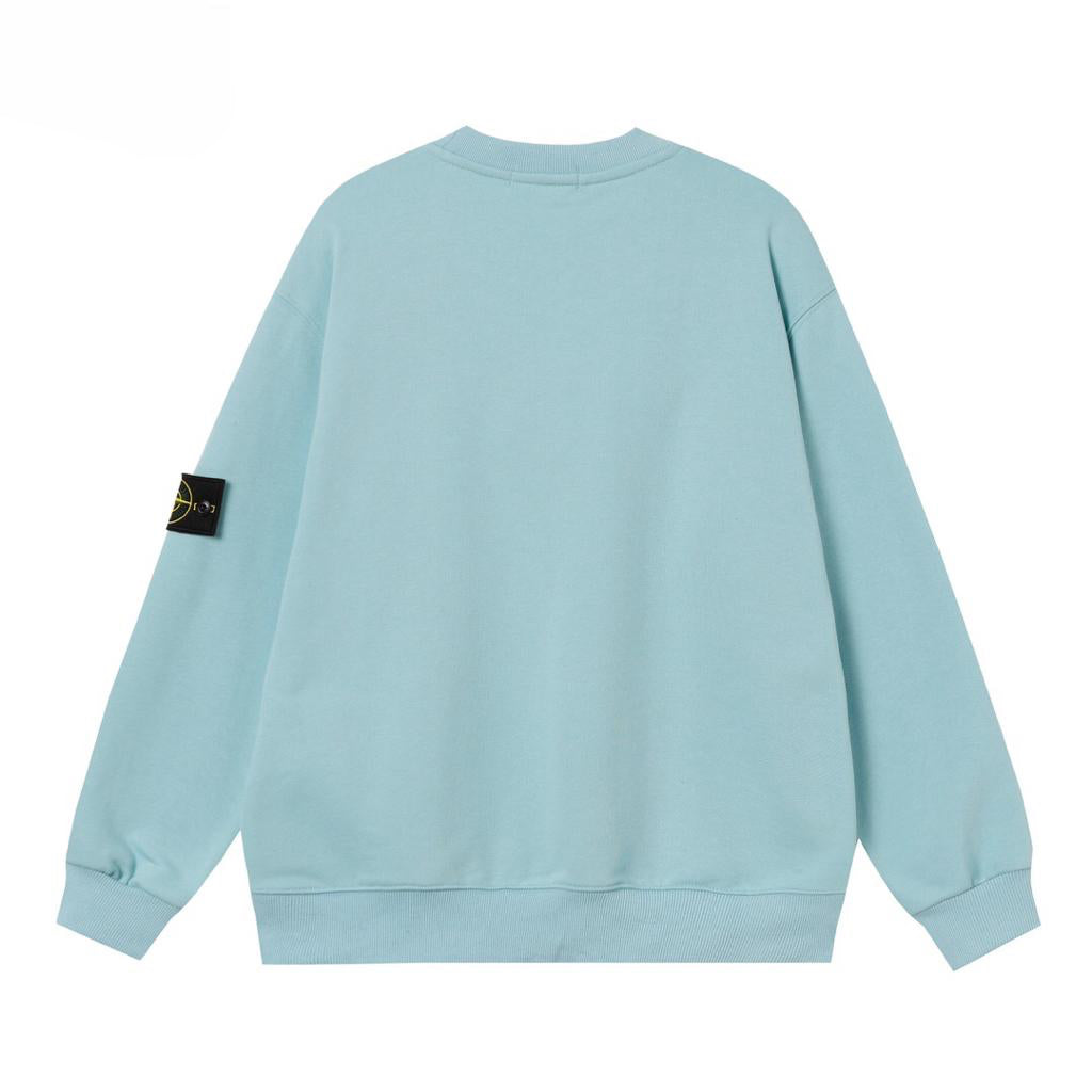 Stone Island Light Blue Sweater