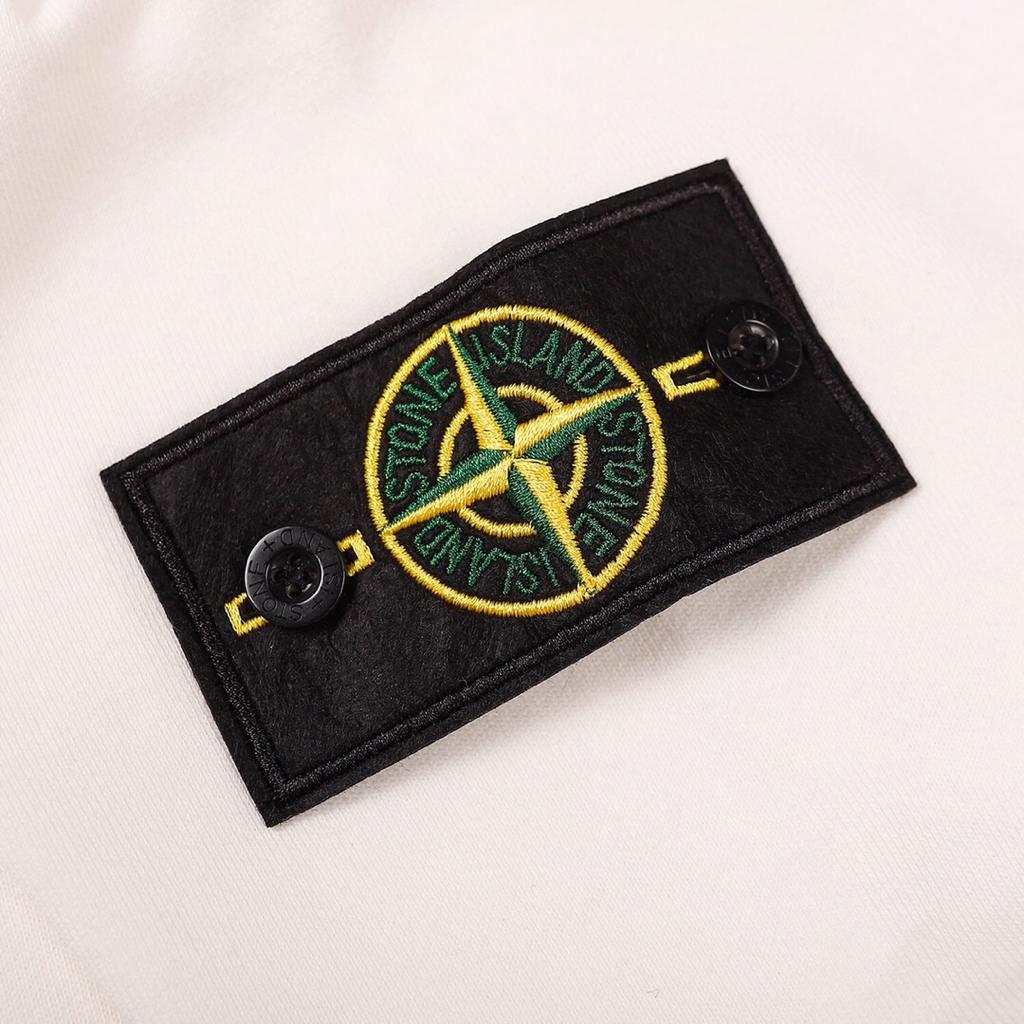 Stone Island White Sweater
