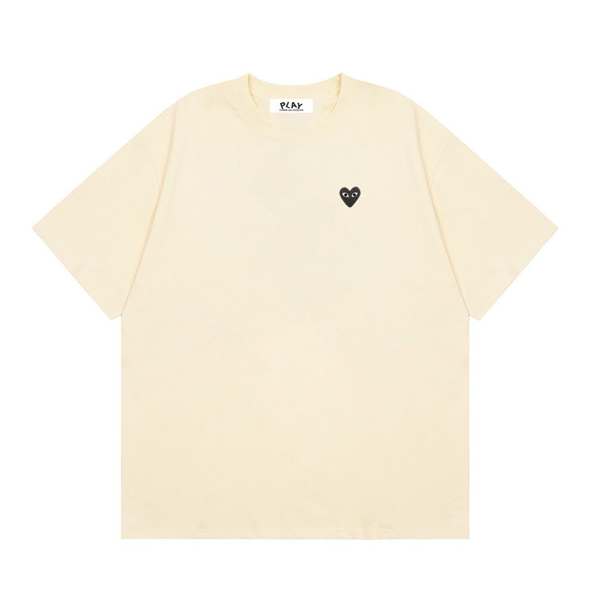 comme des garçons Small Black Heart T-shirt