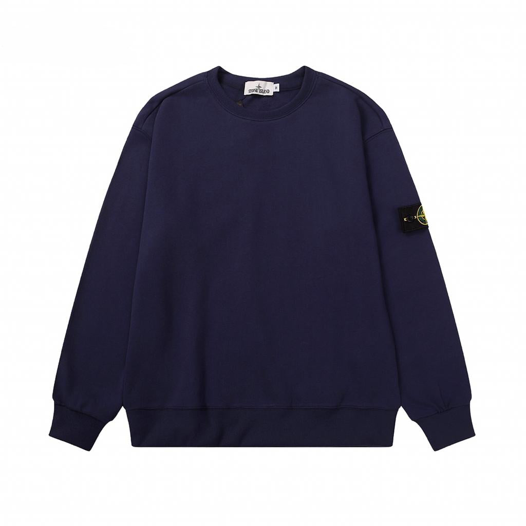 Stone Island Dark Blue Sweater