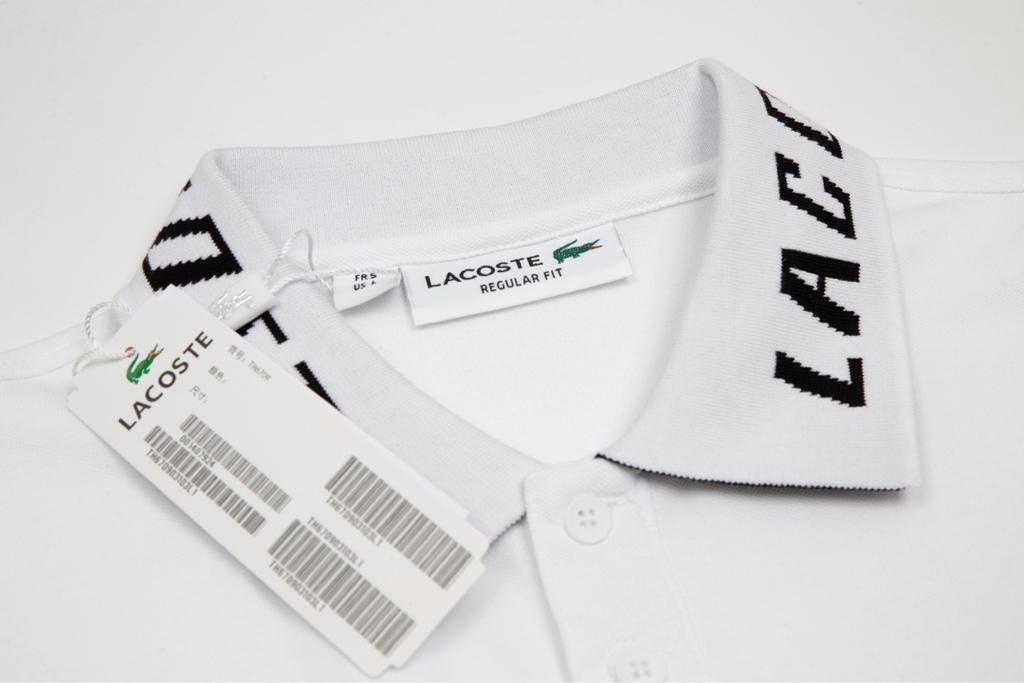 Lacoste White Polo