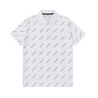 Lacoste Pattern White Polo