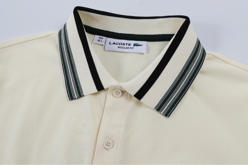 Lacoste Made In France Beige Polo