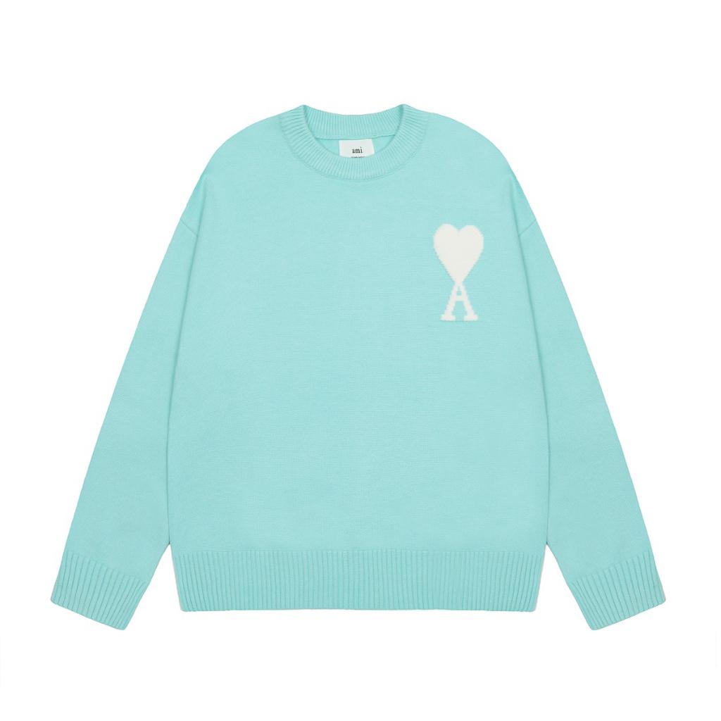 Ami Paris turquoise Sweater