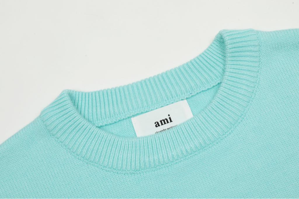 Ami Paris turquoise Sweater