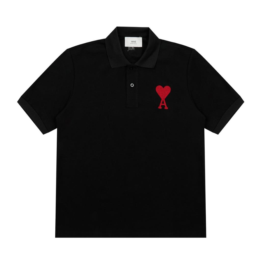 Ami Paris Black Polo