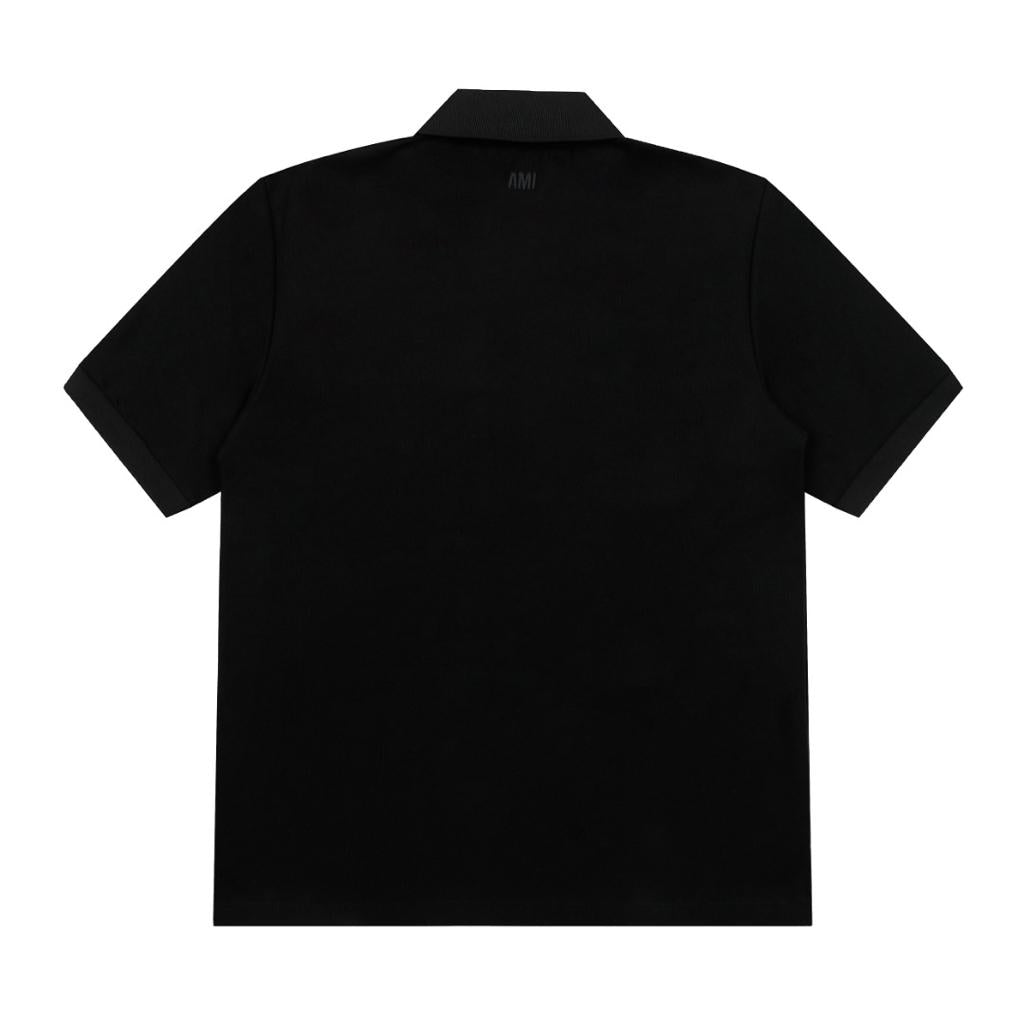 Ami Paris Black Polo