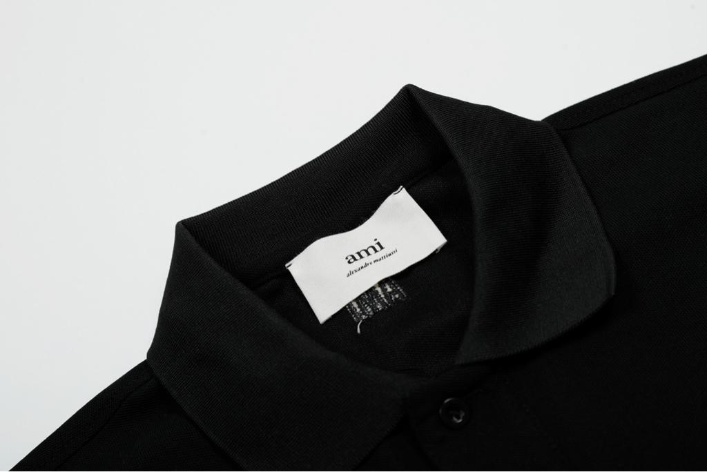 Ami Paris Black Polo