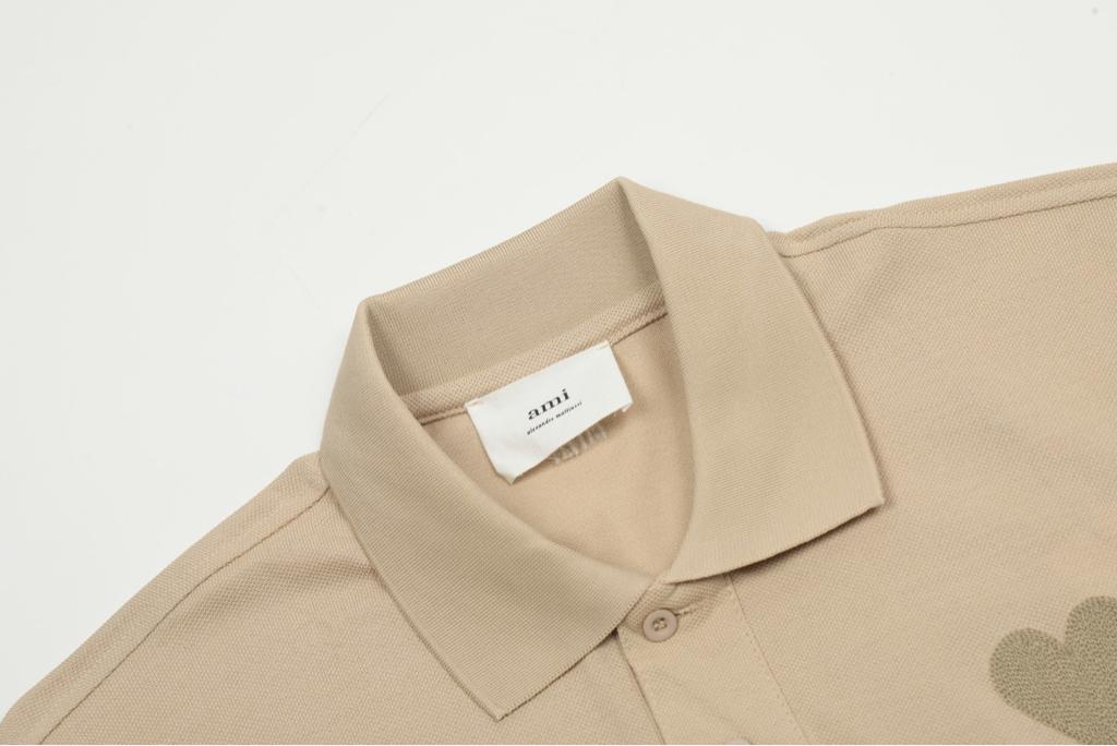 Ami Paris Beige Polo