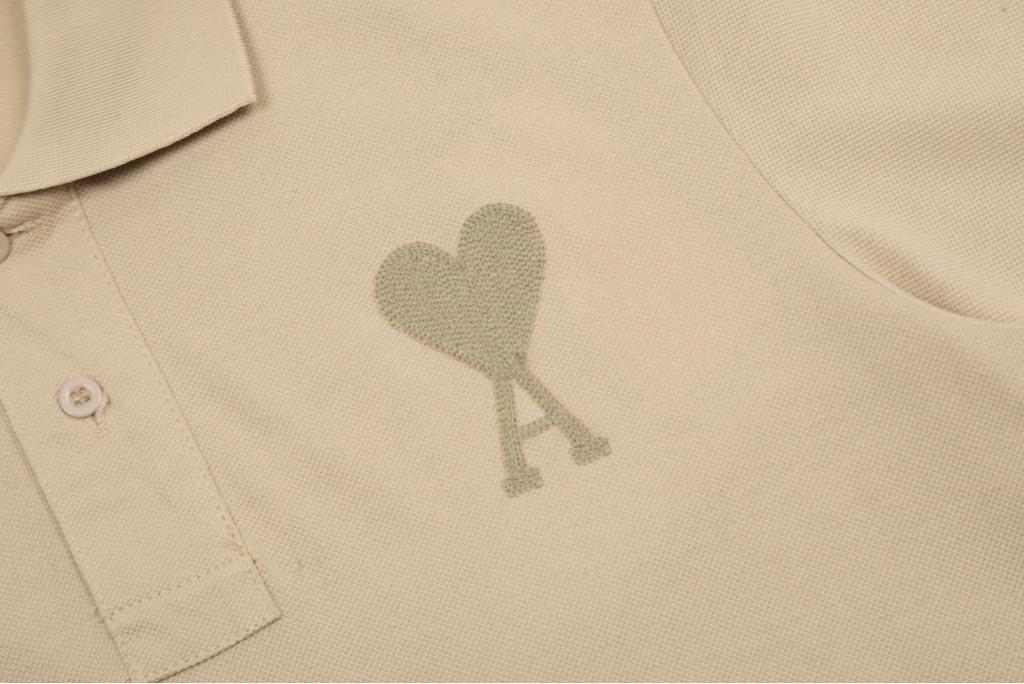 Ami Paris Beige Polo