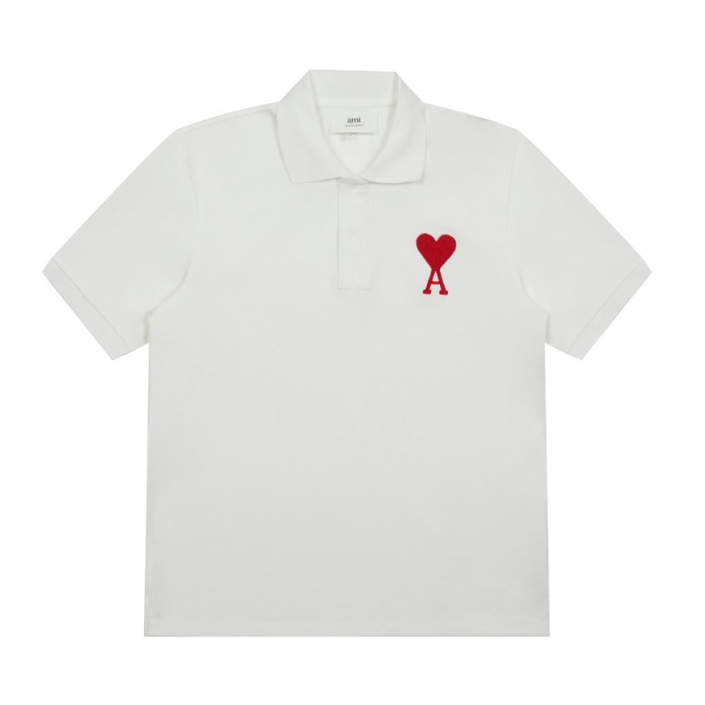Ami Paris White Polo