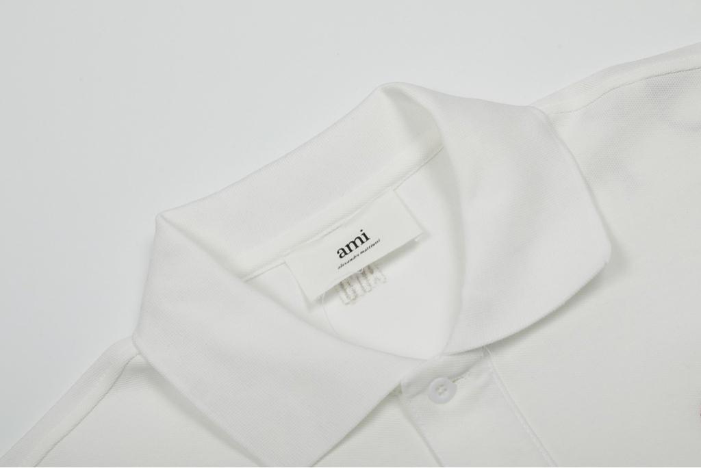 Ami Paris White Polo