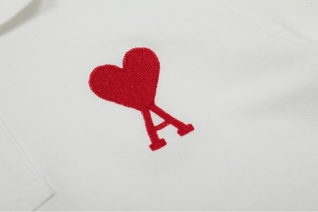 Ami Paris White Polo