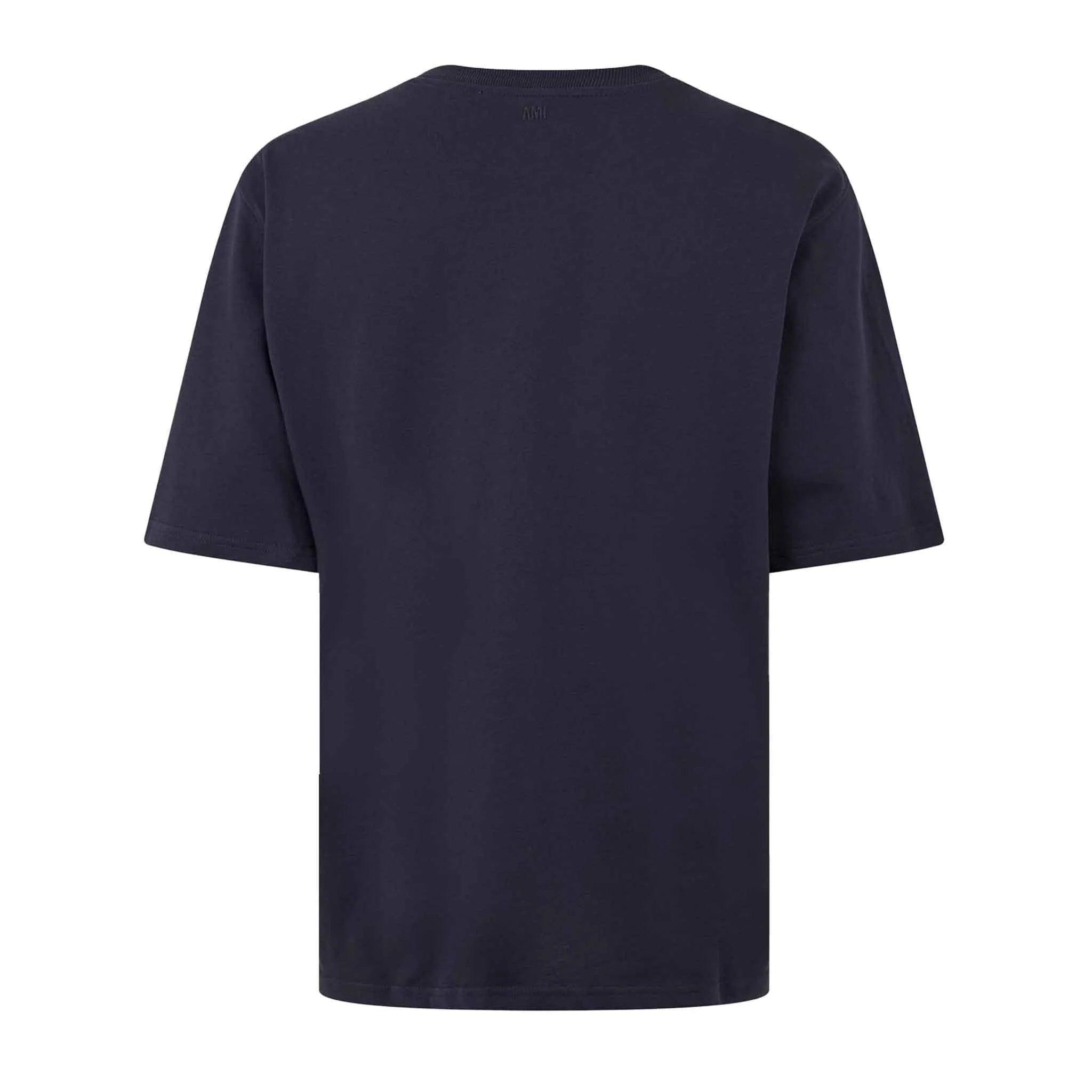 Ami Paris Dark Blue T-Shirt