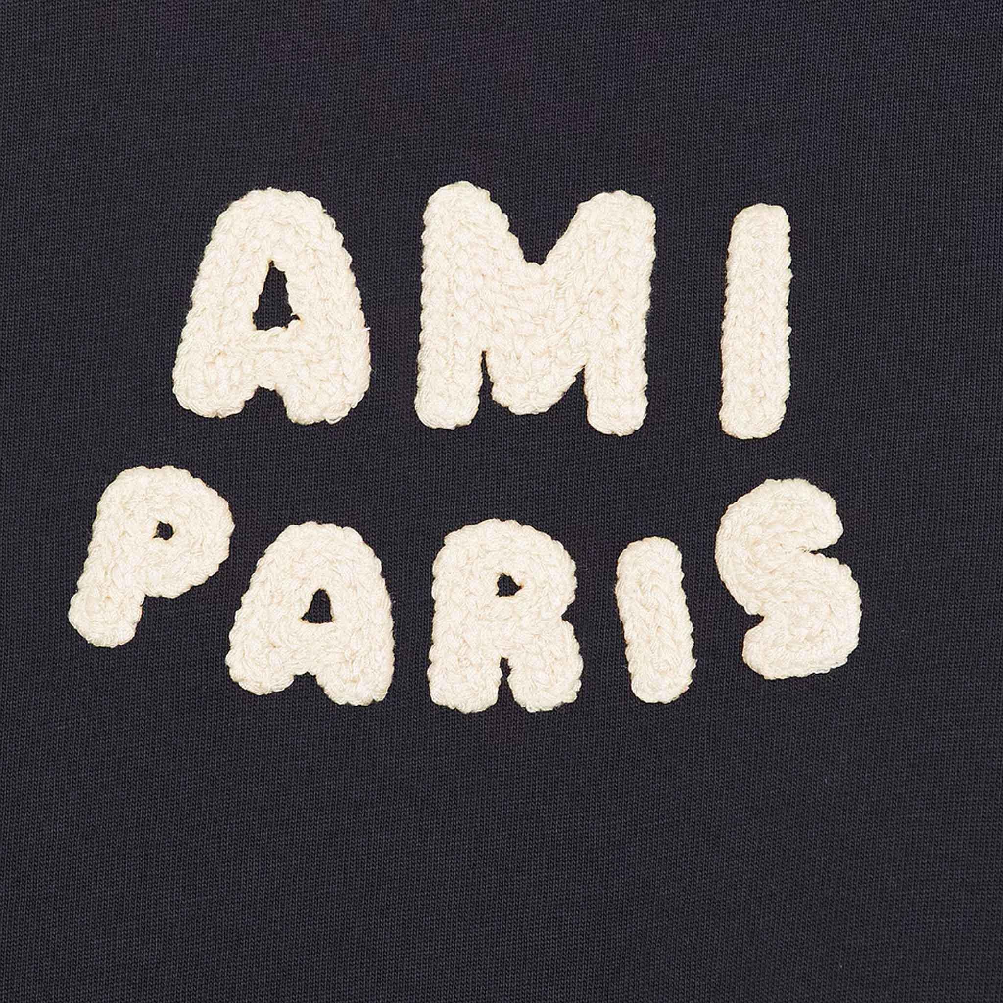 Ami Paris Dark Blue T-Shirt